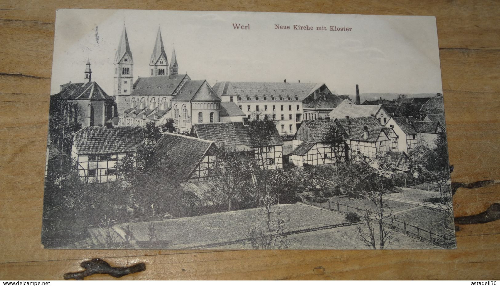 WERL, Neue Kirche Mit Kloster ................ BG-18824 - Werl