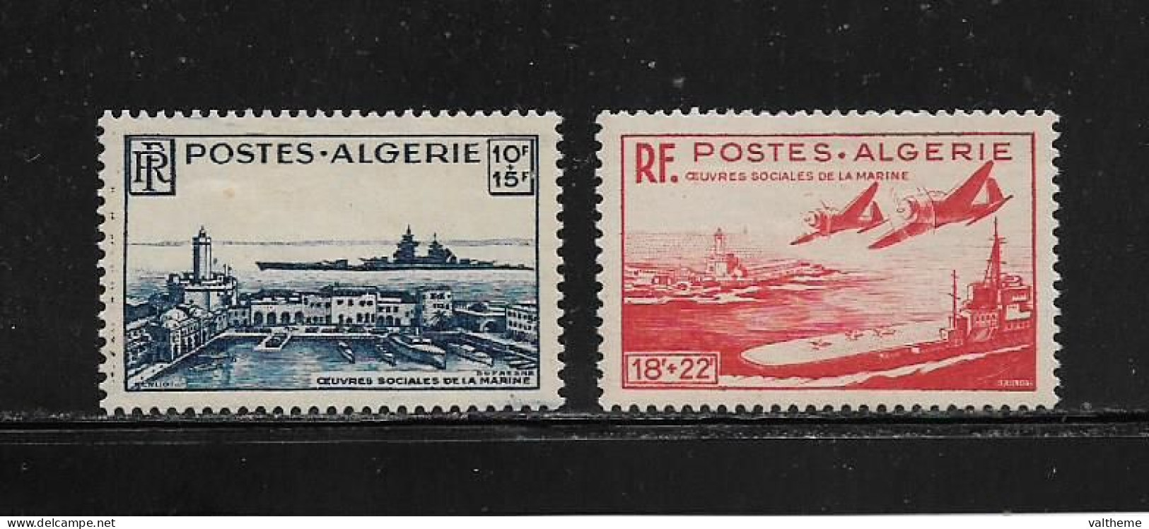 ALGERIE  ( DIV - 508 )   1949   N° YVERT ET TELLIER    N°  273/274    N* - Unused Stamps