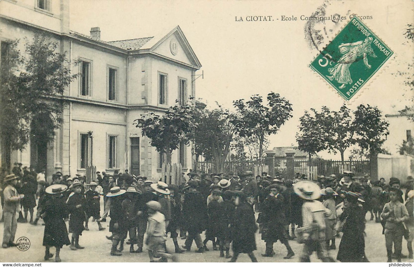 BOUCHES DU RHONE   LA CIOTAT  école Communale Des Garcons - La Ciotat