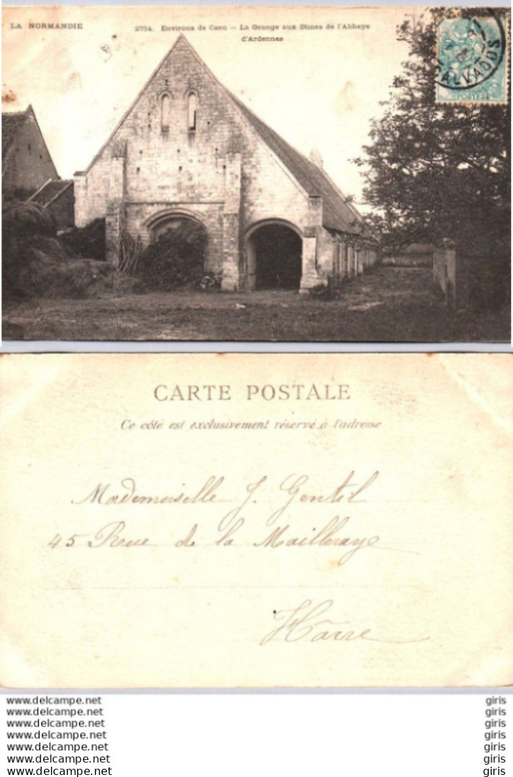 14 - Calvados - Caen - Environs De Caen -la Grange Aux Dimes De L'abbaye D'Ardenne - Caen