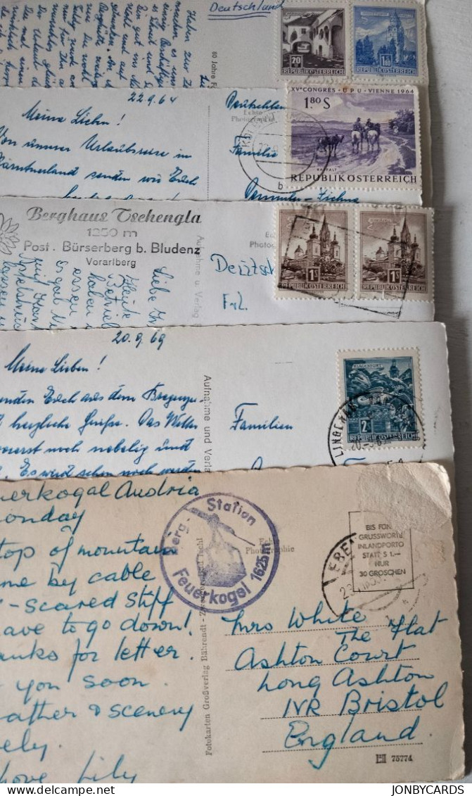 Austria - Lot Of 11 Old Postcards.#62 - Sammlungen & Sammellose