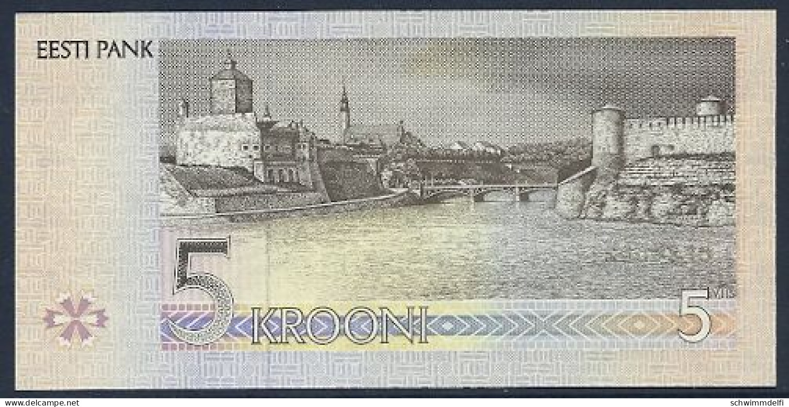 ESTLAND - ESTONIA - 5 KROONI 1994 - SIN CIRCULAR - UNZ. - UNC. - Estland