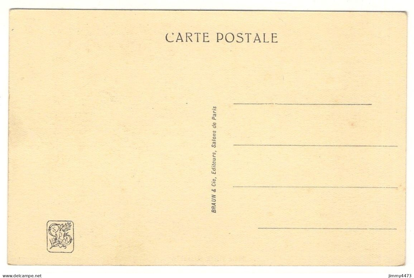 CPA - MARIE INSTRUITE PAR SA MERE - N° 8677 - Illust. J. Aubert - Edit. BRAUN & Cie Paris - Vierge Marie & Madones