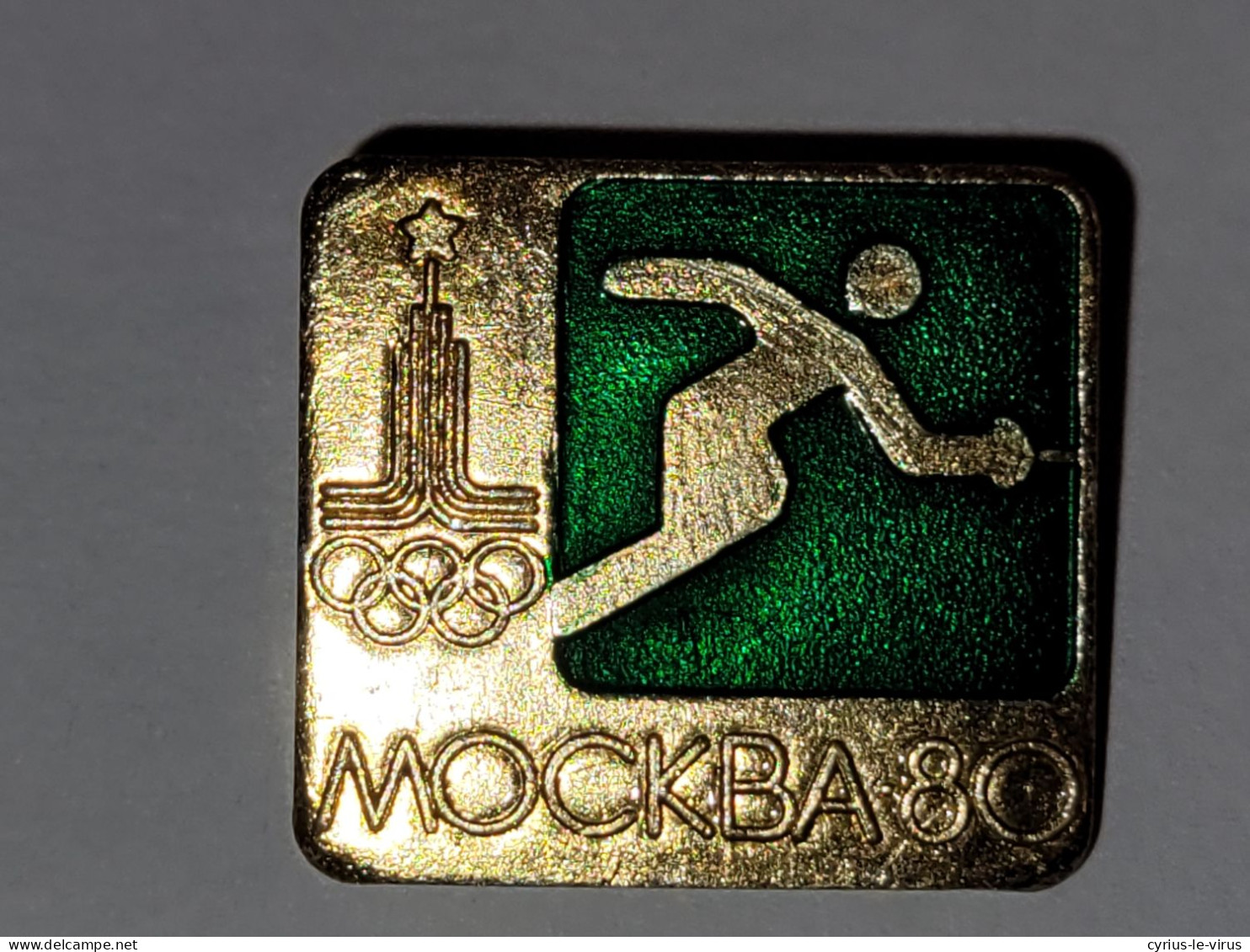 Pin's Jeux Olympiques De Moscou 1980  **    ** - Esgrima