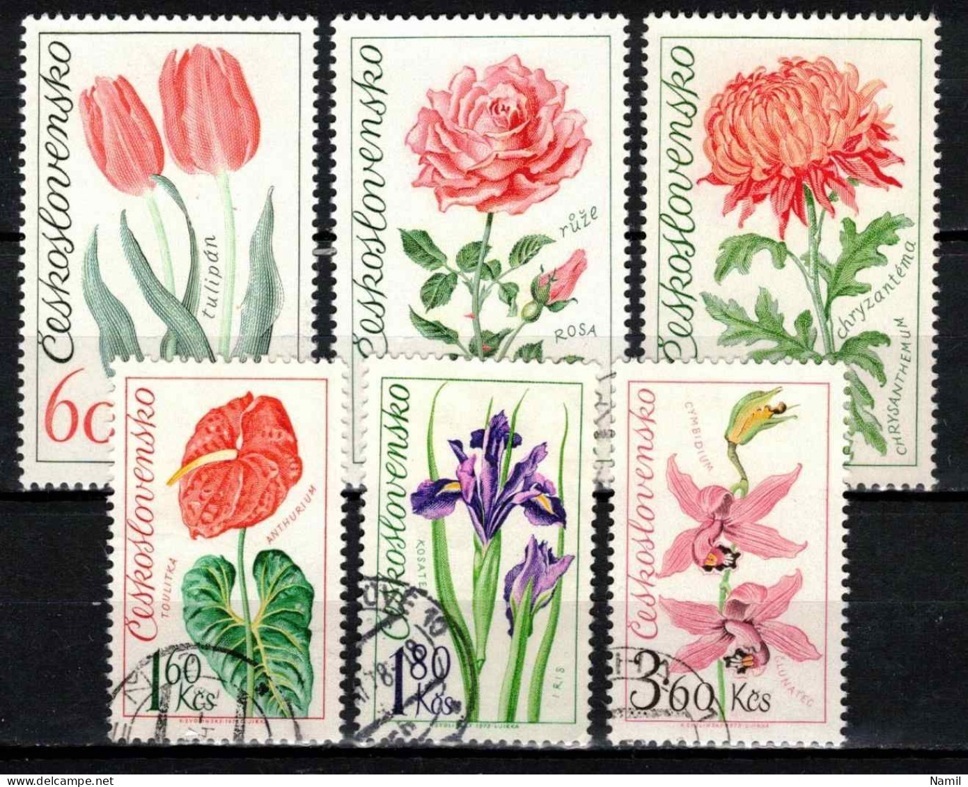 Tchécoslovaquie 1973 Mi 2147-52 (Yv 1993-8), Obliteré - Used Stamps