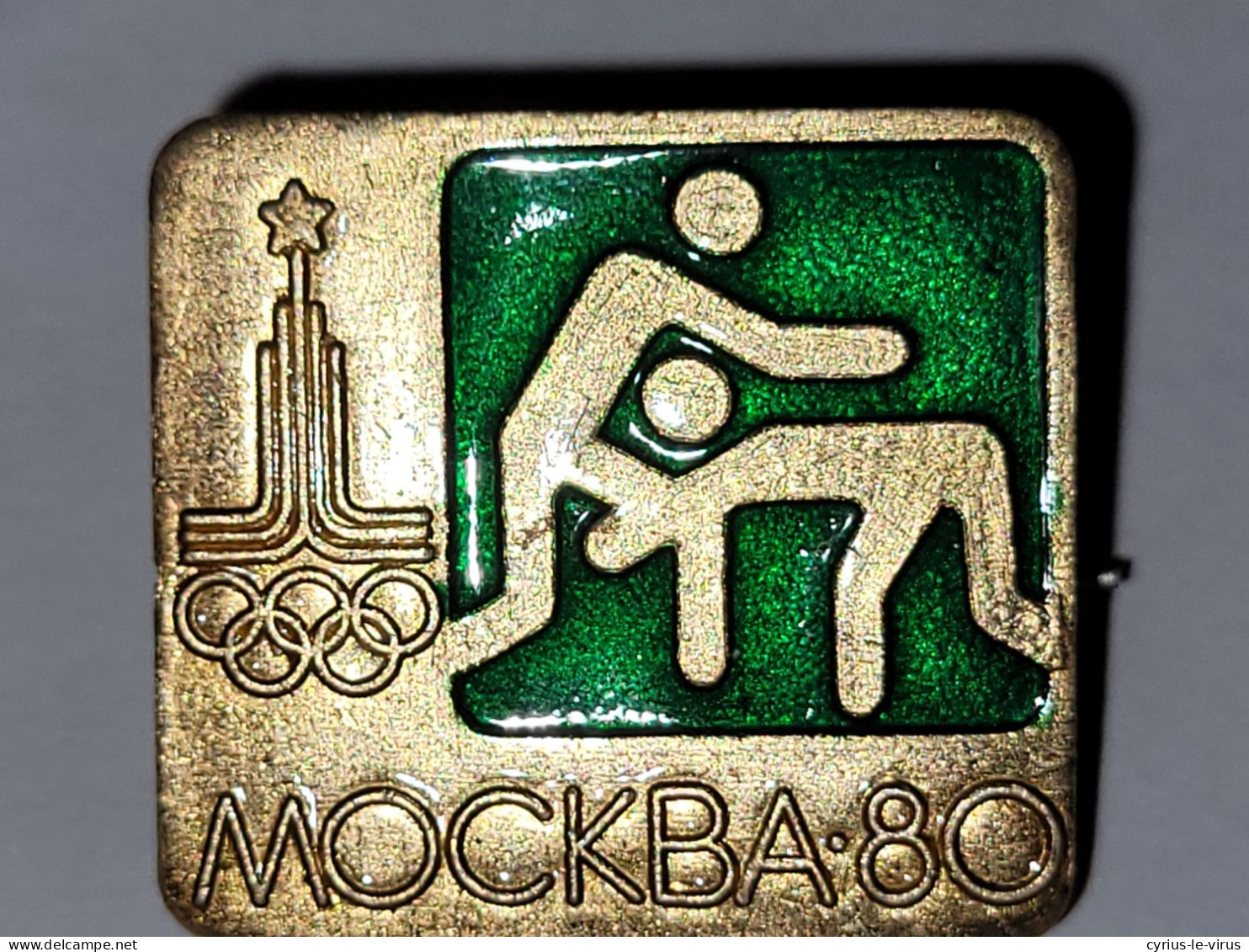 Pin's Jeux Olympiques De Moscou 1980  **  Judo  ** - Escrime