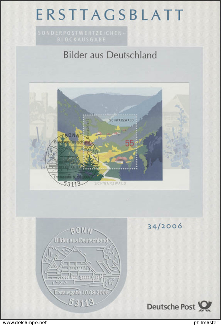 ETB 34/2006 Block 68 Schwarzwald - 2001-2010