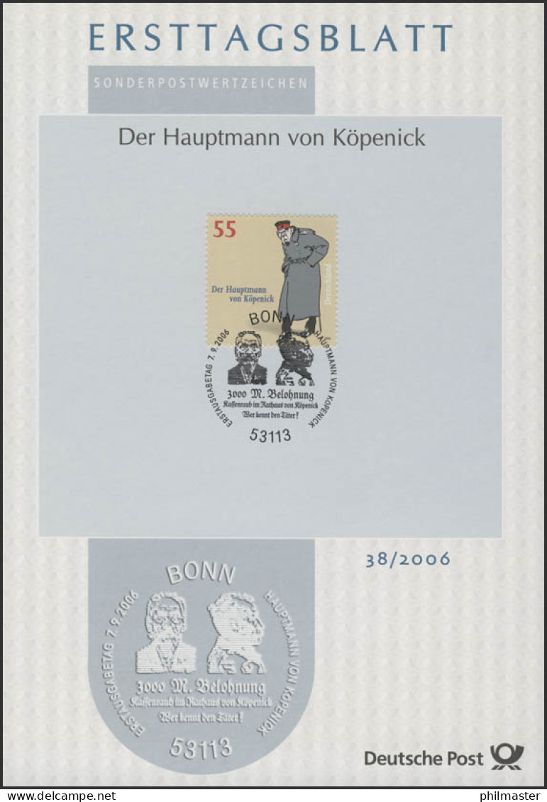 ETB 38/2006 Der Hauptmann Von Köpenick - 2001-2010