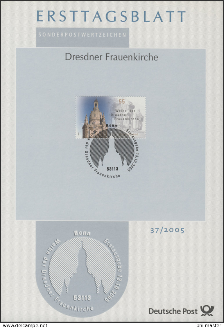 ETB 37/2005 Dresdner Frauenkirche - 2001-2010