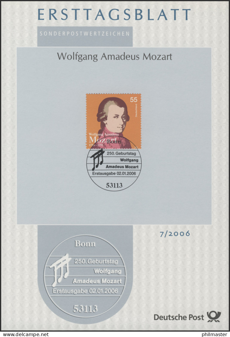 ETB 07/2006 Wolfgang Amadeus Mozart - 2001-2010