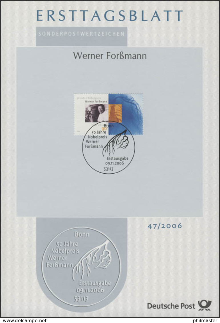 ETB 47/2006 Werner Forßmann, Chirurg - 2001-2010