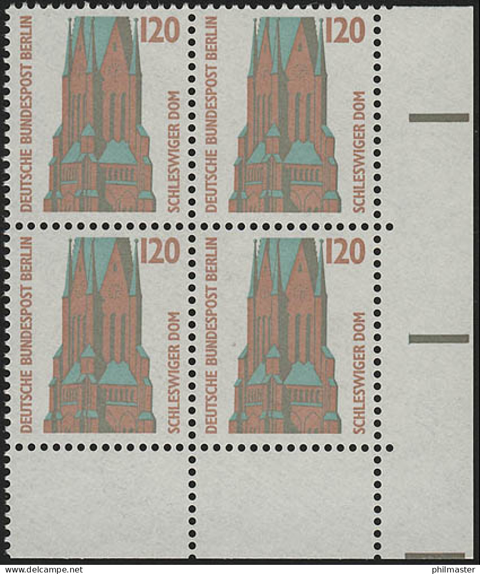 815 SWK 120 Pf Eck-Vbl. Ur ** Postfrisch - Unused Stamps