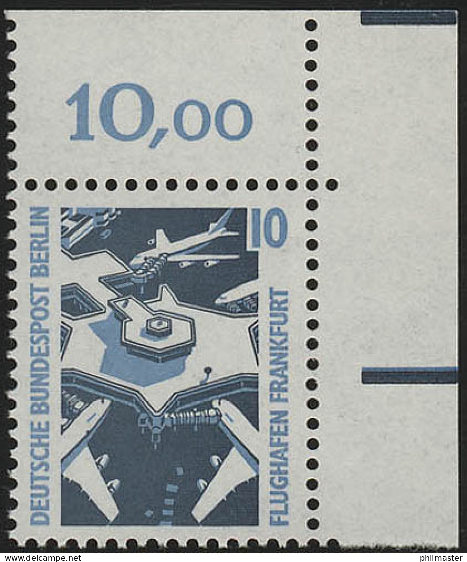 798 SWK 10 Pf Ecke Or ** Postfrisch - Unused Stamps