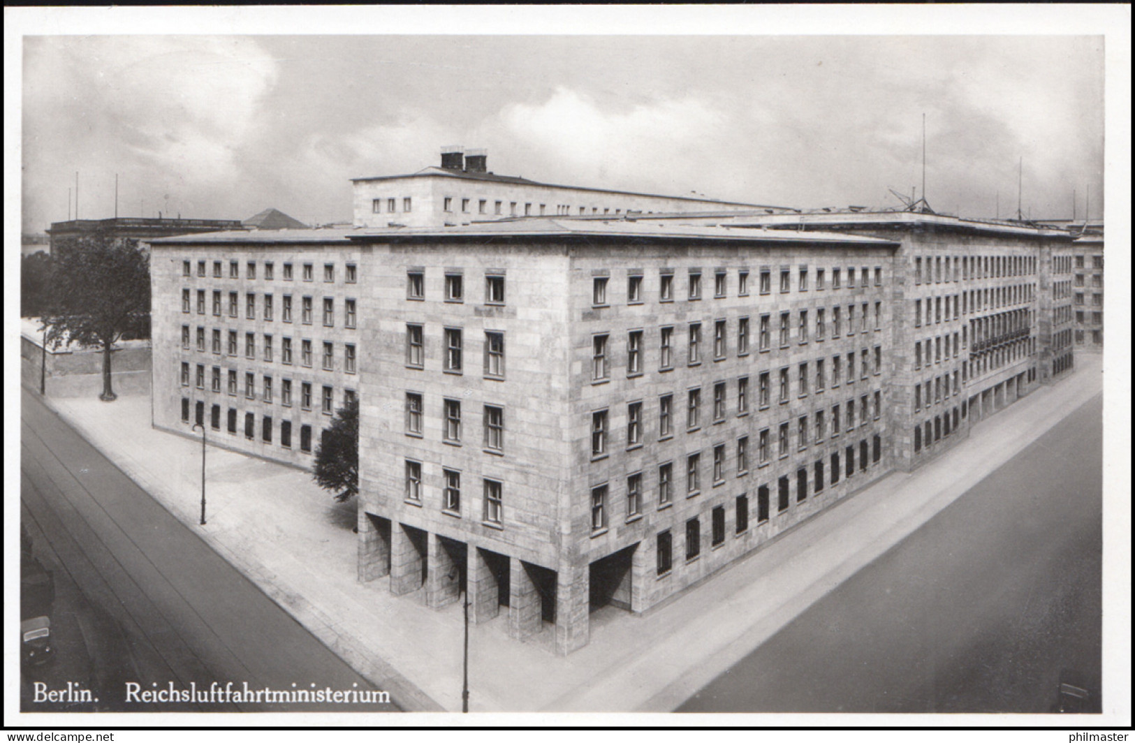 AK Berlin Reichsluftfahrtministerium Dreisprachig, BERLIN 7.6.1937 Nach Weinheim - Autres & Non Classés