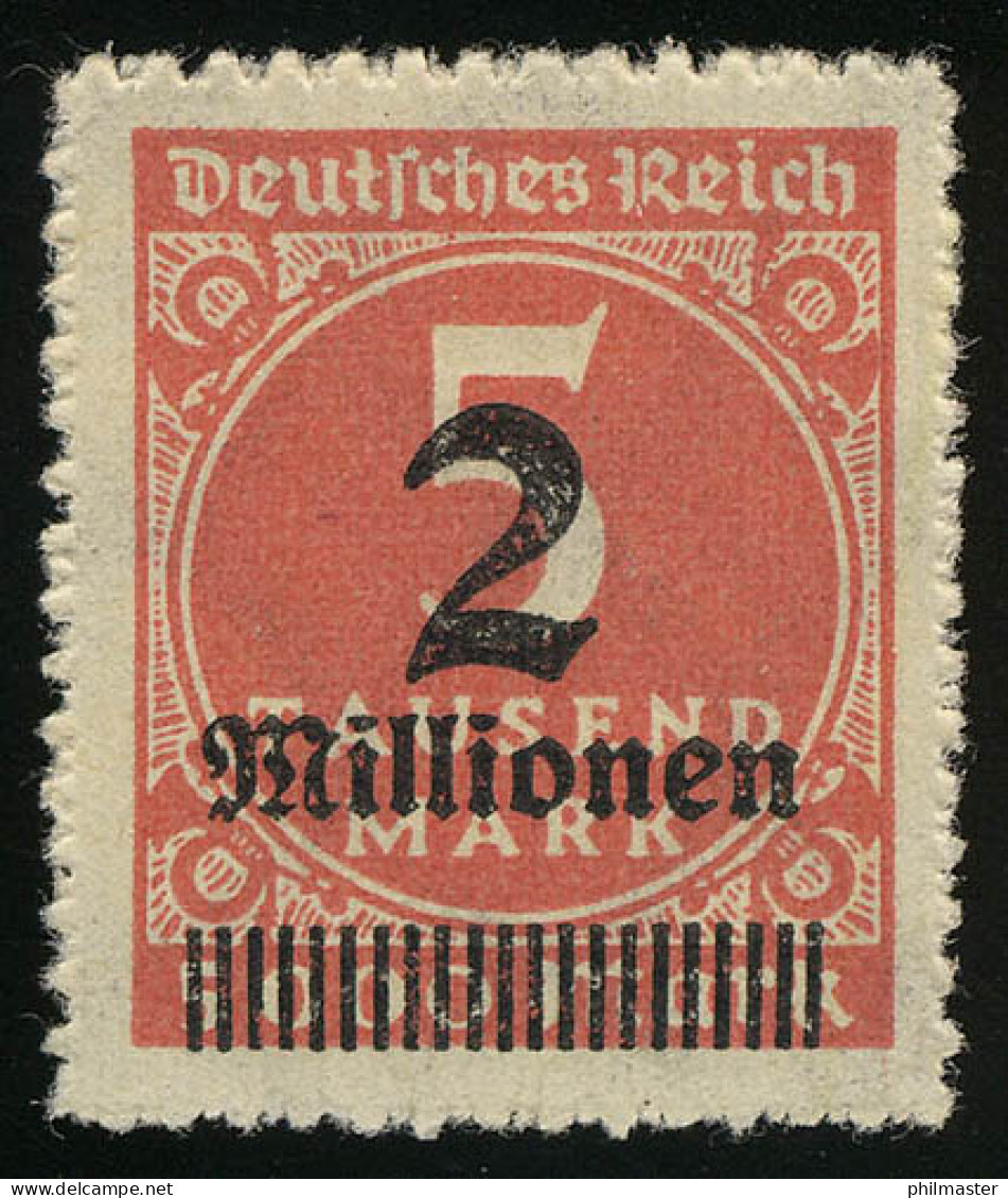 312B Ziffern Im Kreis 2 Mio Auf 5000 M ** - Unused Stamps