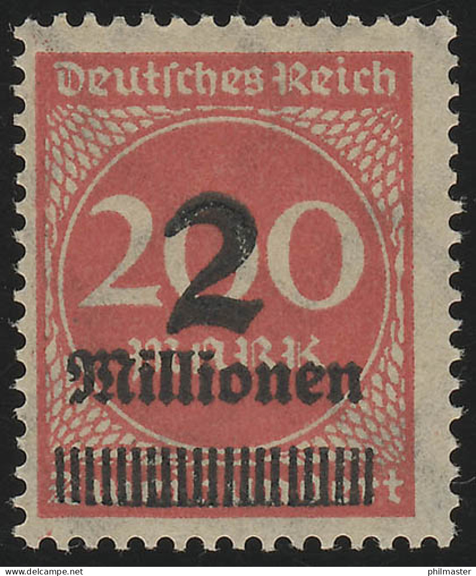 309AWa Ziffern Im Kreis 2 Mio Auf 200 M ** - Unused Stamps