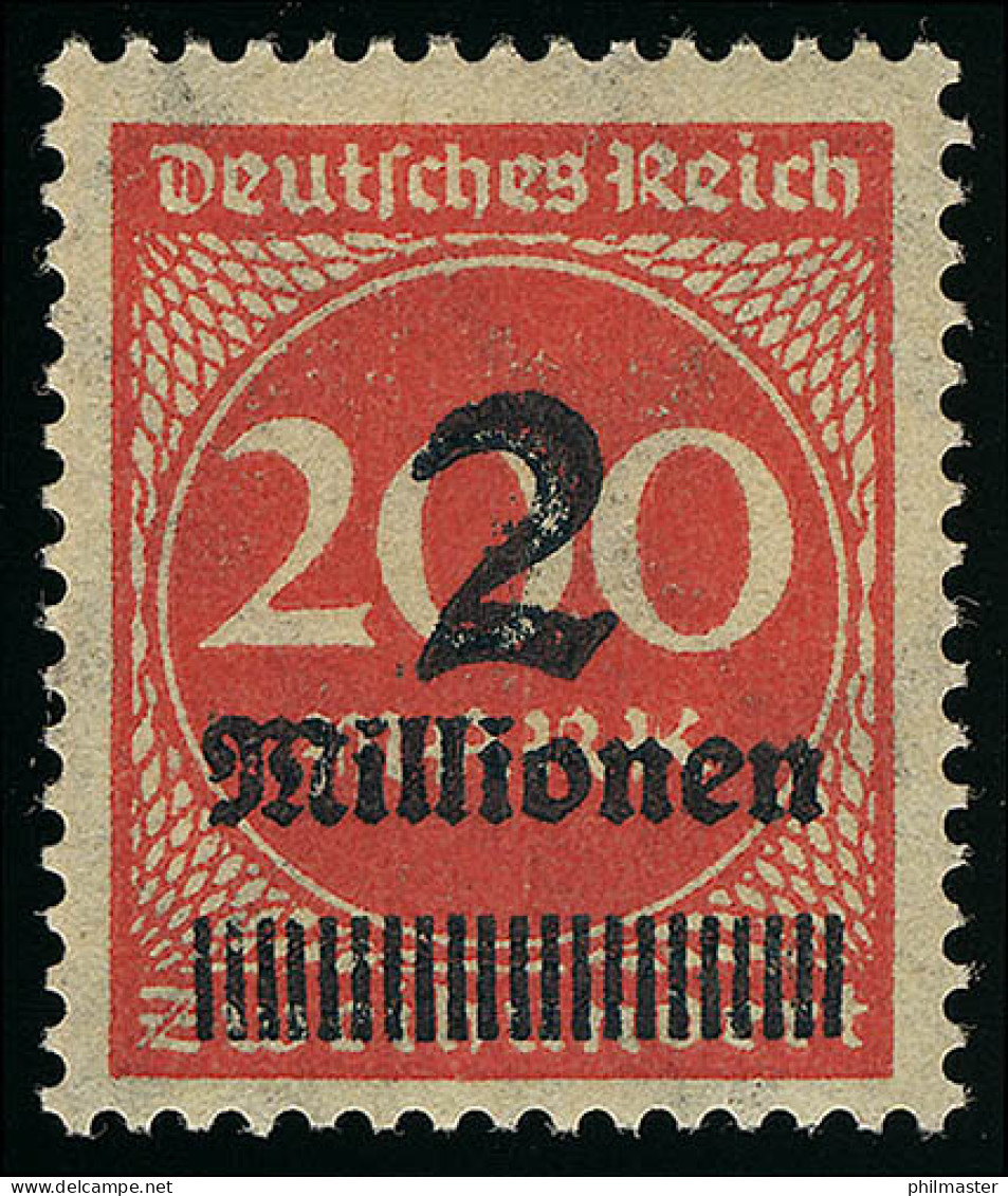 309APa Ziffern Im Kreis 2 Mio Auf 200 M ** - Unused Stamps