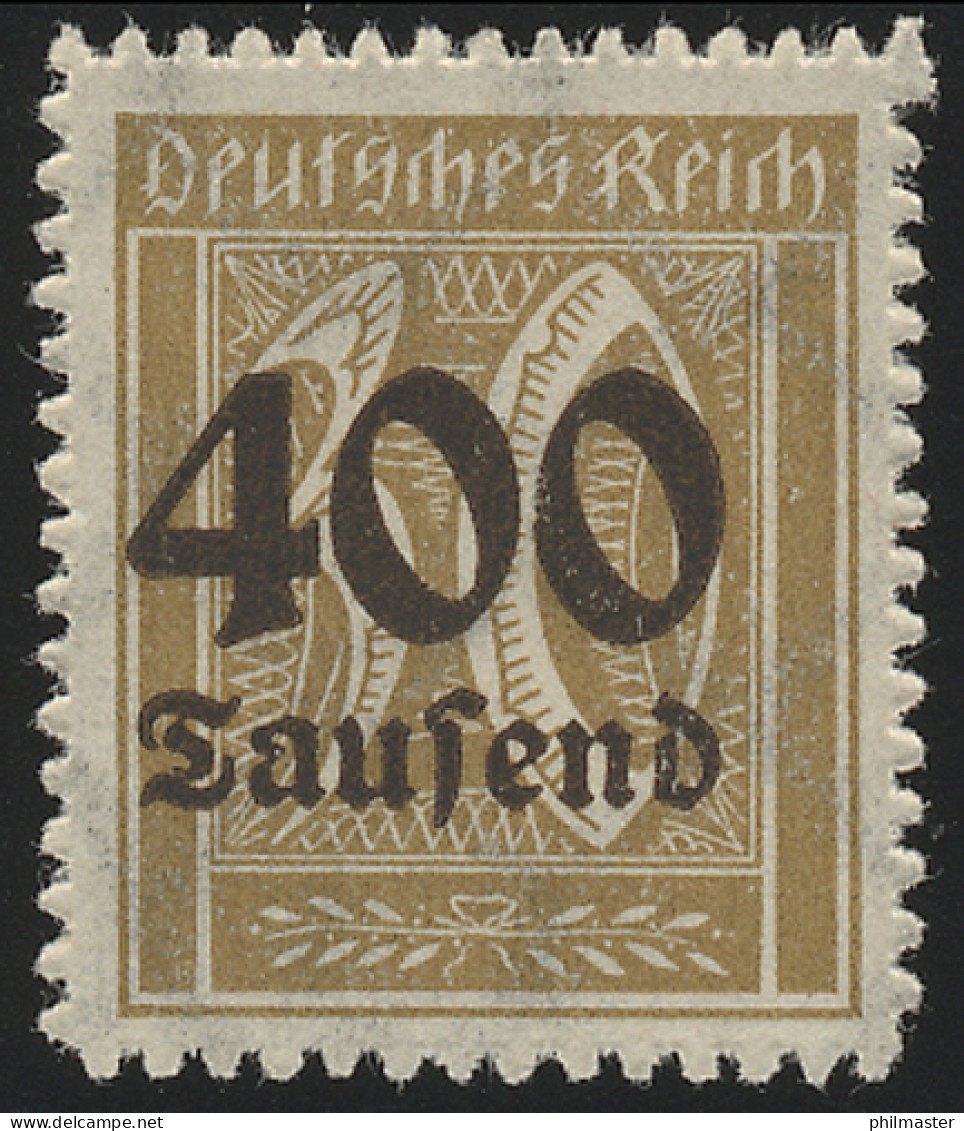 299 Ziffern Im Rechteck 400 Tsd Auf 30 Pf ** - Unused Stamps