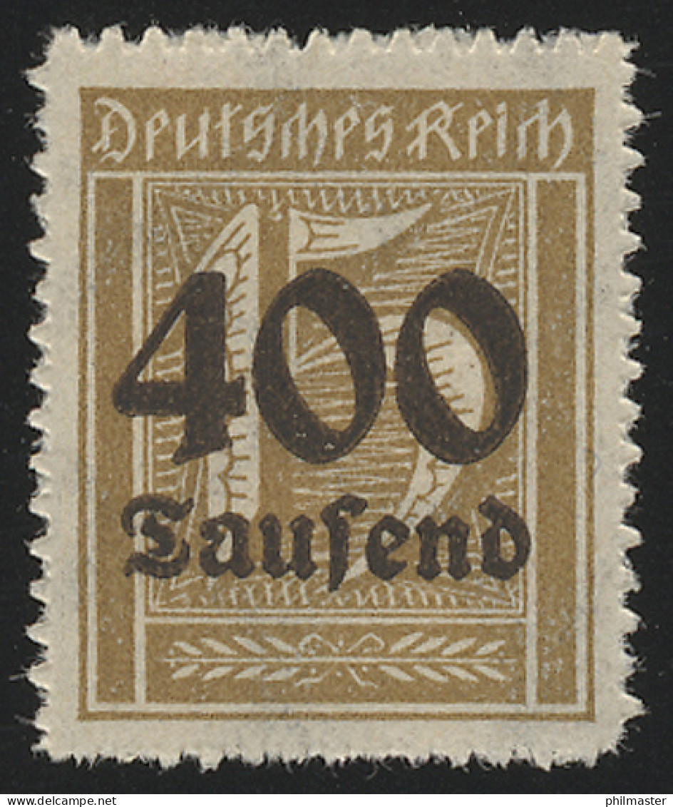 297 Ziffern Im Rechteck 400 Tsd Auf 15 Pf ** - Unused Stamps