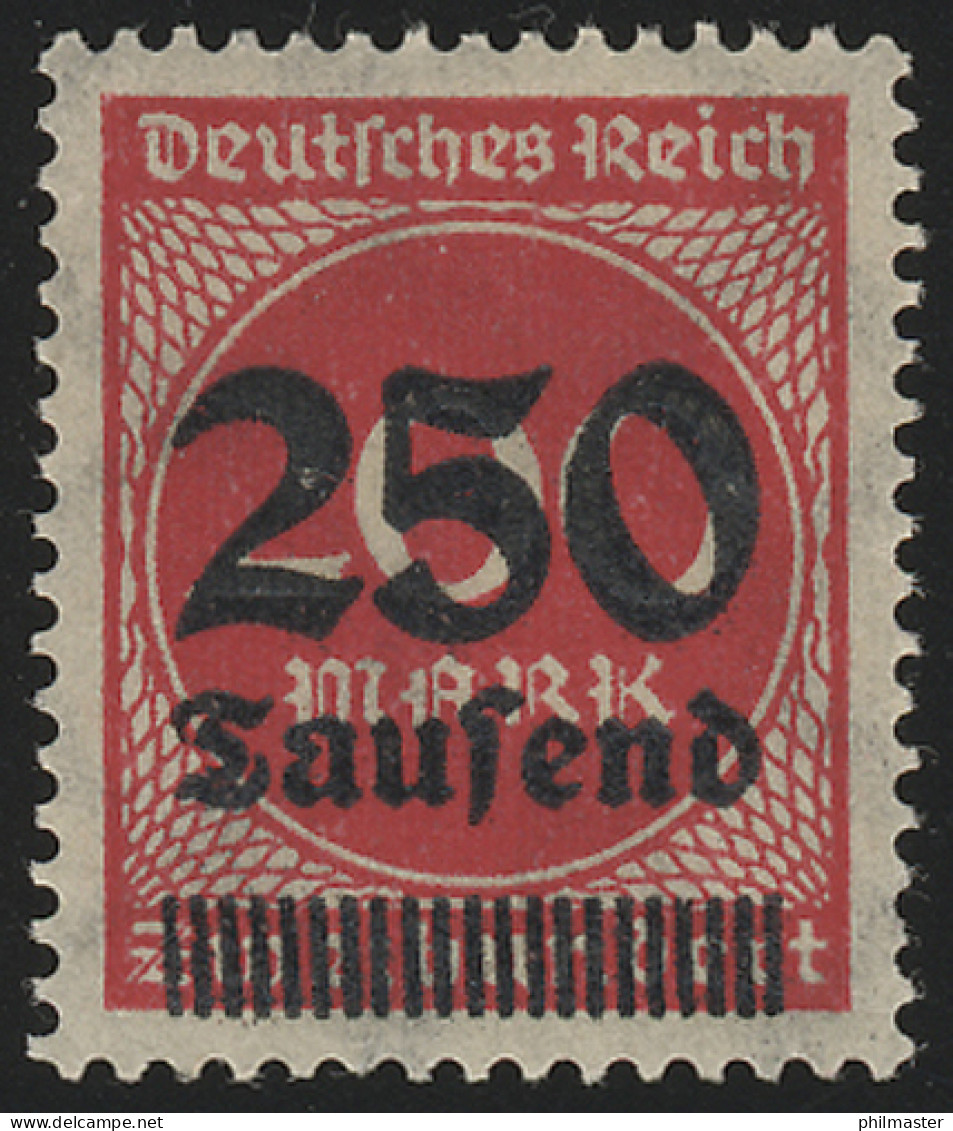 292 Ziffern Im Kreis 250 Tsd Auf 200 M ** - Unused Stamps