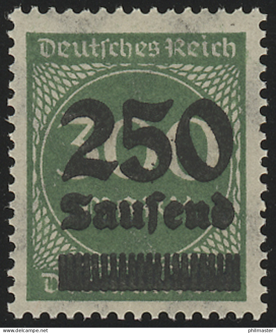 293 Ziffern Im Kreis 250 Tsd Auf 300 M ** - Unused Stamps