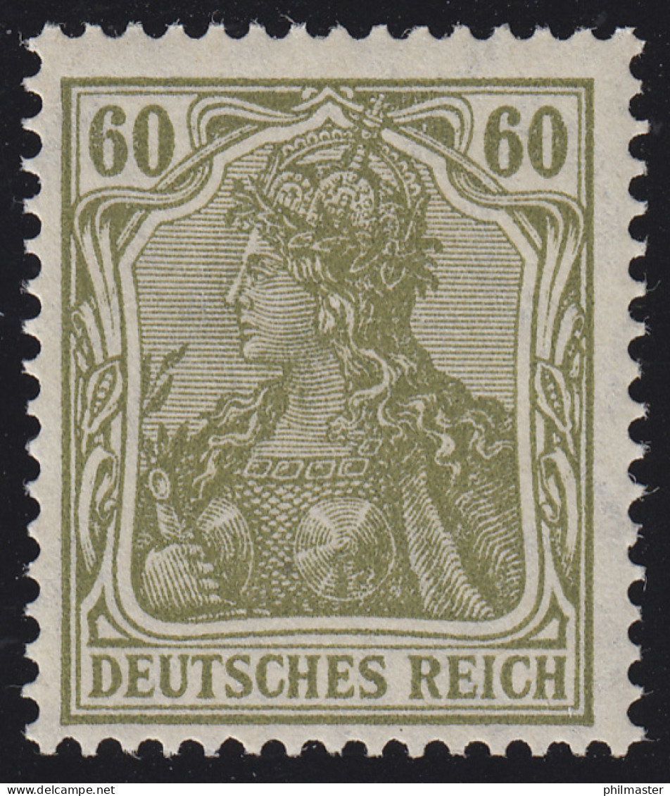 147 Germania 60 Pf Postfrisch ** - Unused Stamps