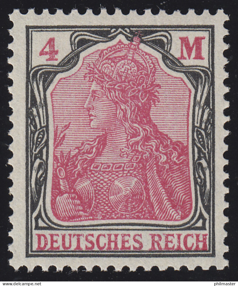 153 Germania 4 Mark ** Postfrisch - Unused Stamps