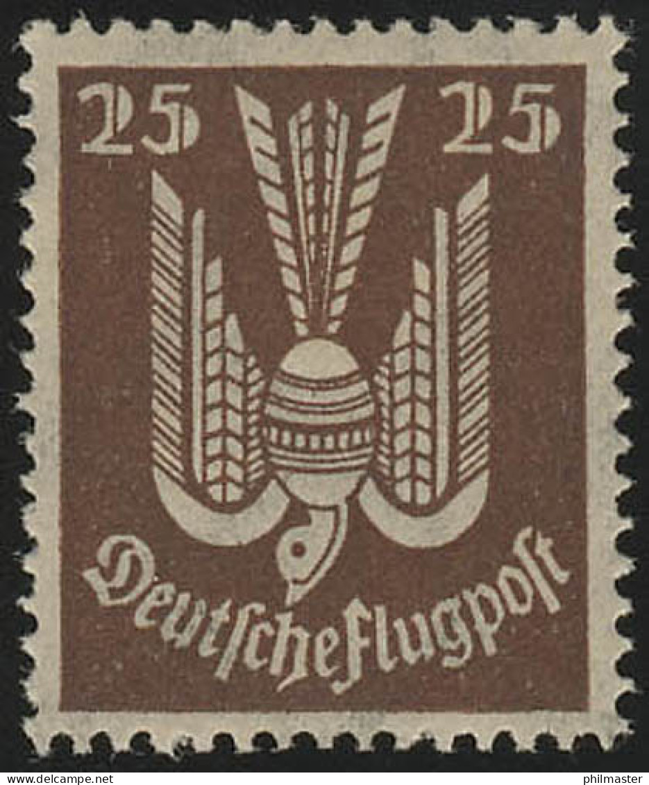 210 Flugpostmarken Holztaube 25 Pf ** Postfrisch - Nuevos
