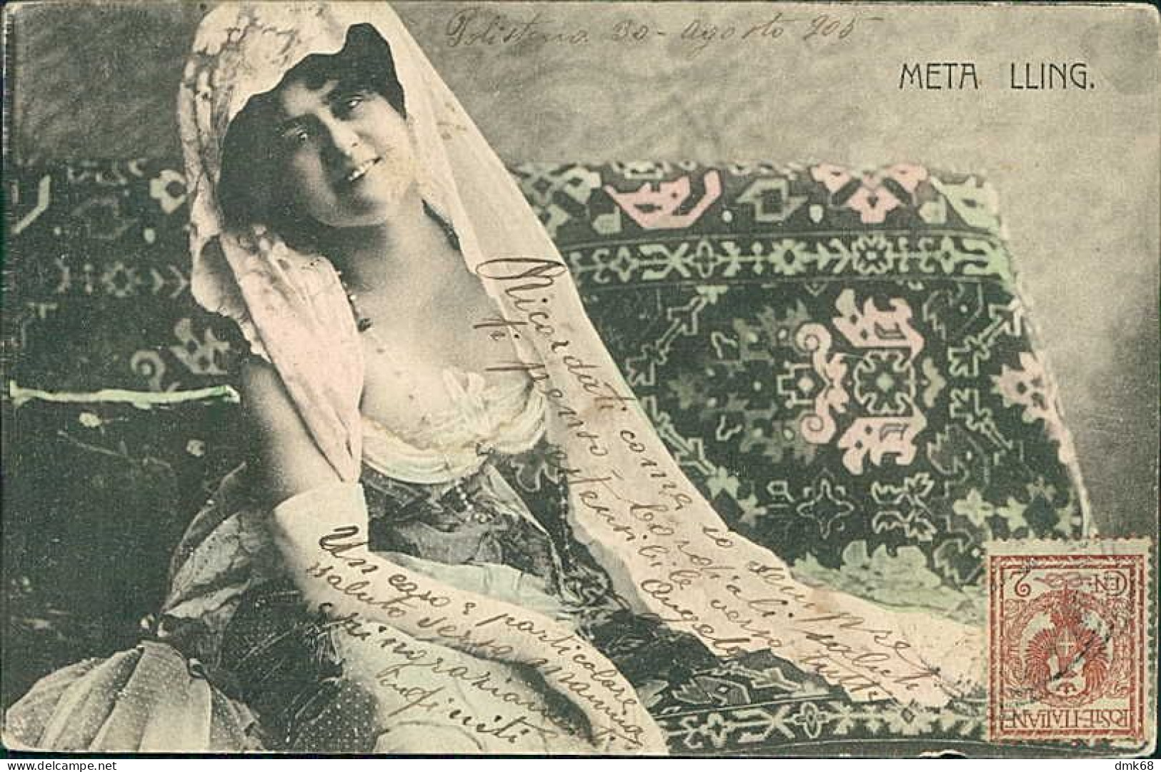 META ILLING ( BERLIN / GERMANY ) ACTRESS . 1900s (TEM560) - Entertainers