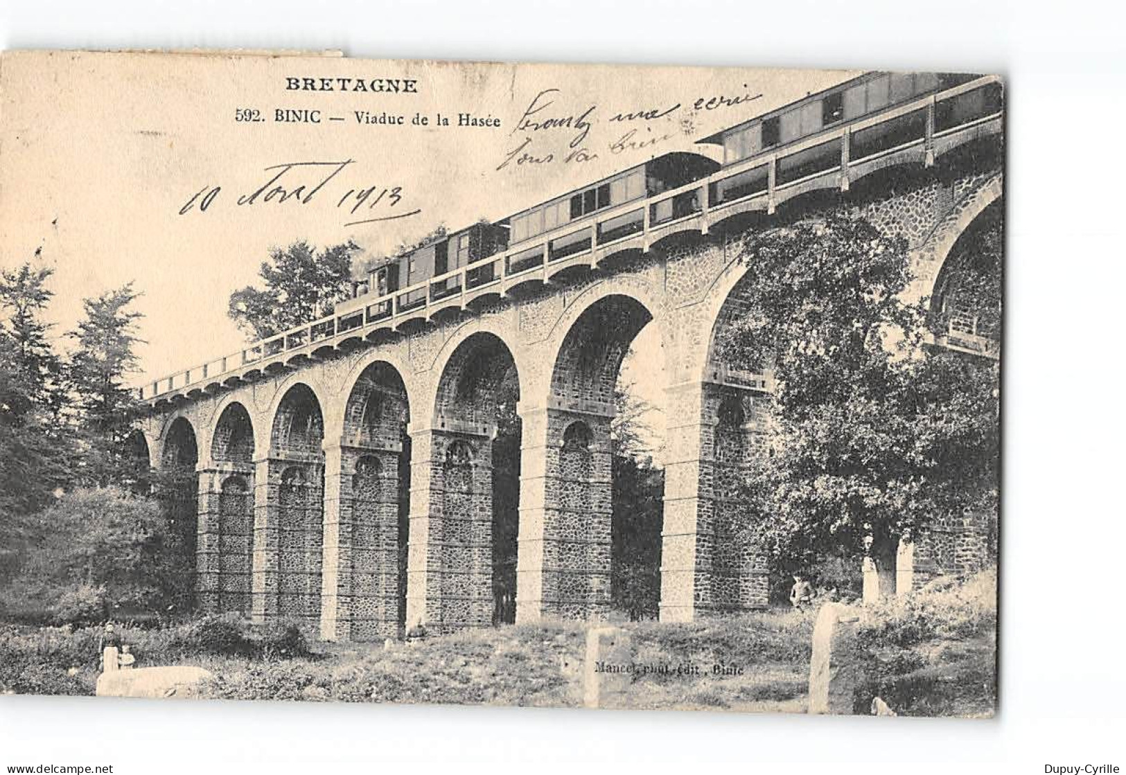 BINIC - Viaduc De La Hasée - Très Bon état - Binic