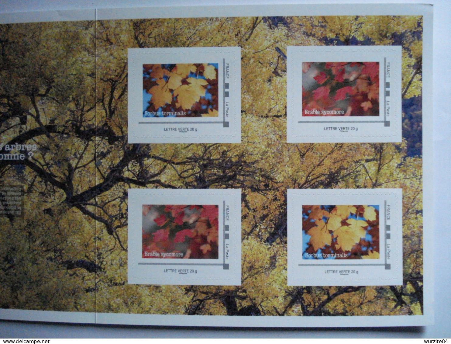 Les Arbres Le Sorbus Et L' Erable     AUTOMNE   2023 Neufs ******* - Collectors