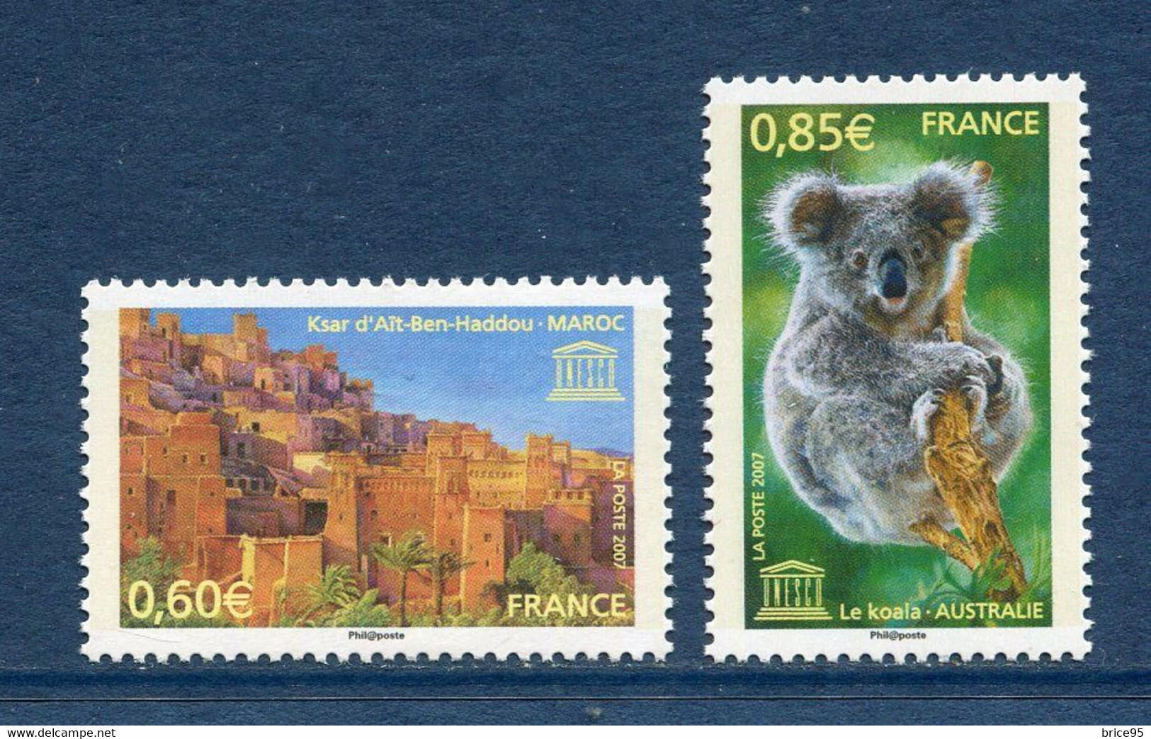 France - Timbres De Service - YT N° 138 Et 139 ** - Neuf Sans Charnière - 2007 - Ongebruikt