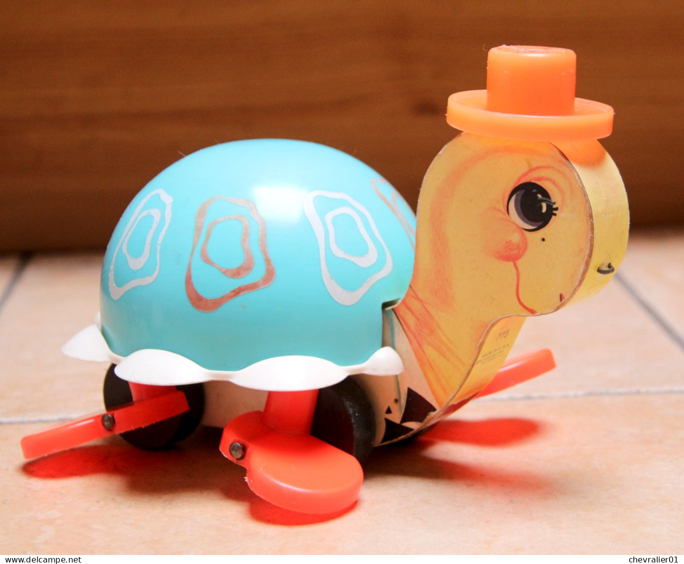 Fisher-Price_03_grande Tortue_big Turtle_#773 - Toy Memorabilia