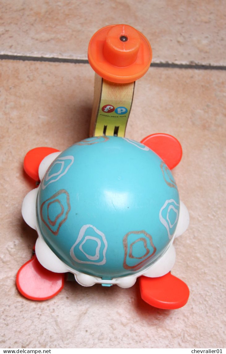 Fisher-Price_03_grande Tortue_big Turtle_#773 - Toy Memorabilia