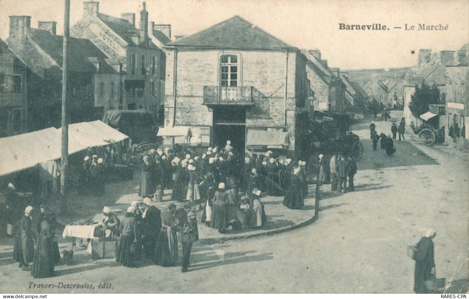 50 BARNEVILLE - Le Marché  - TTB - Barneville