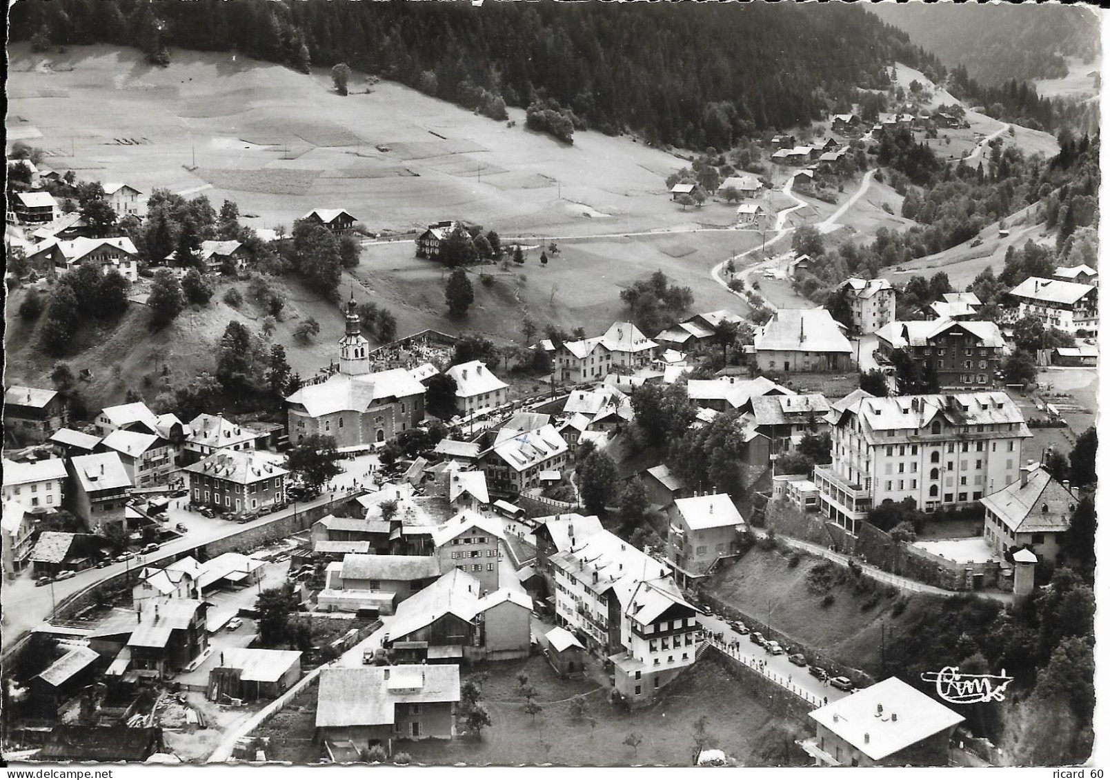 Cpsm  Morzine, Vue Aérienne - Morzine