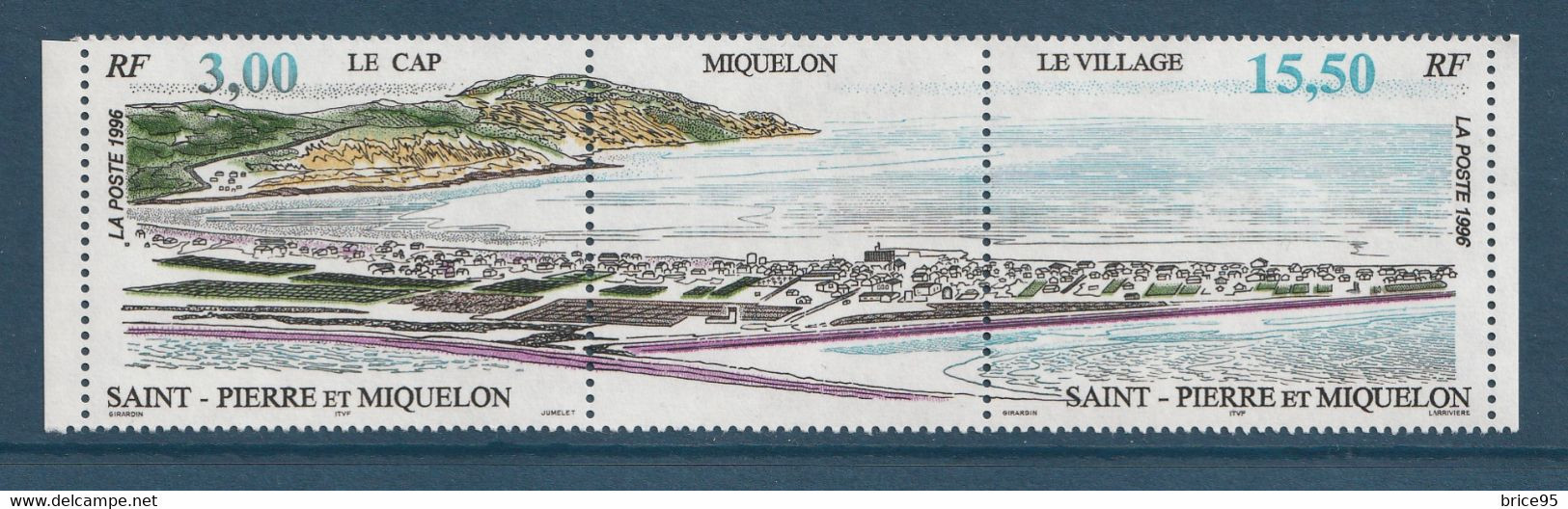 Saint Pierre Et Miquelon - YT N° 639 Et 640 ** - Neuf Sans Charnière - 1996 - Unused Stamps