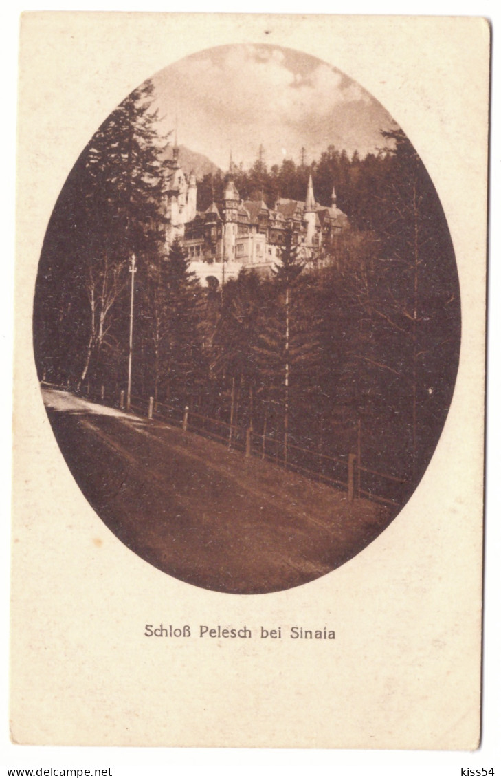 RO 44 - 18347 SINAIA, Peles Castle, Romania - Old Postcard - Unused - Rumänien