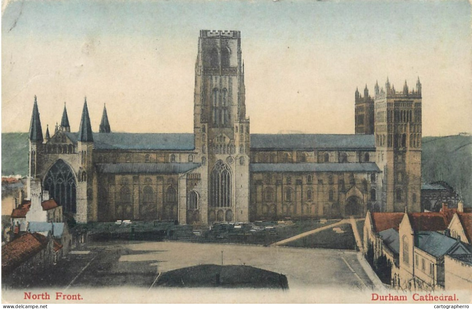 England Durham Cathedral North Front - Kerken En Kloosters