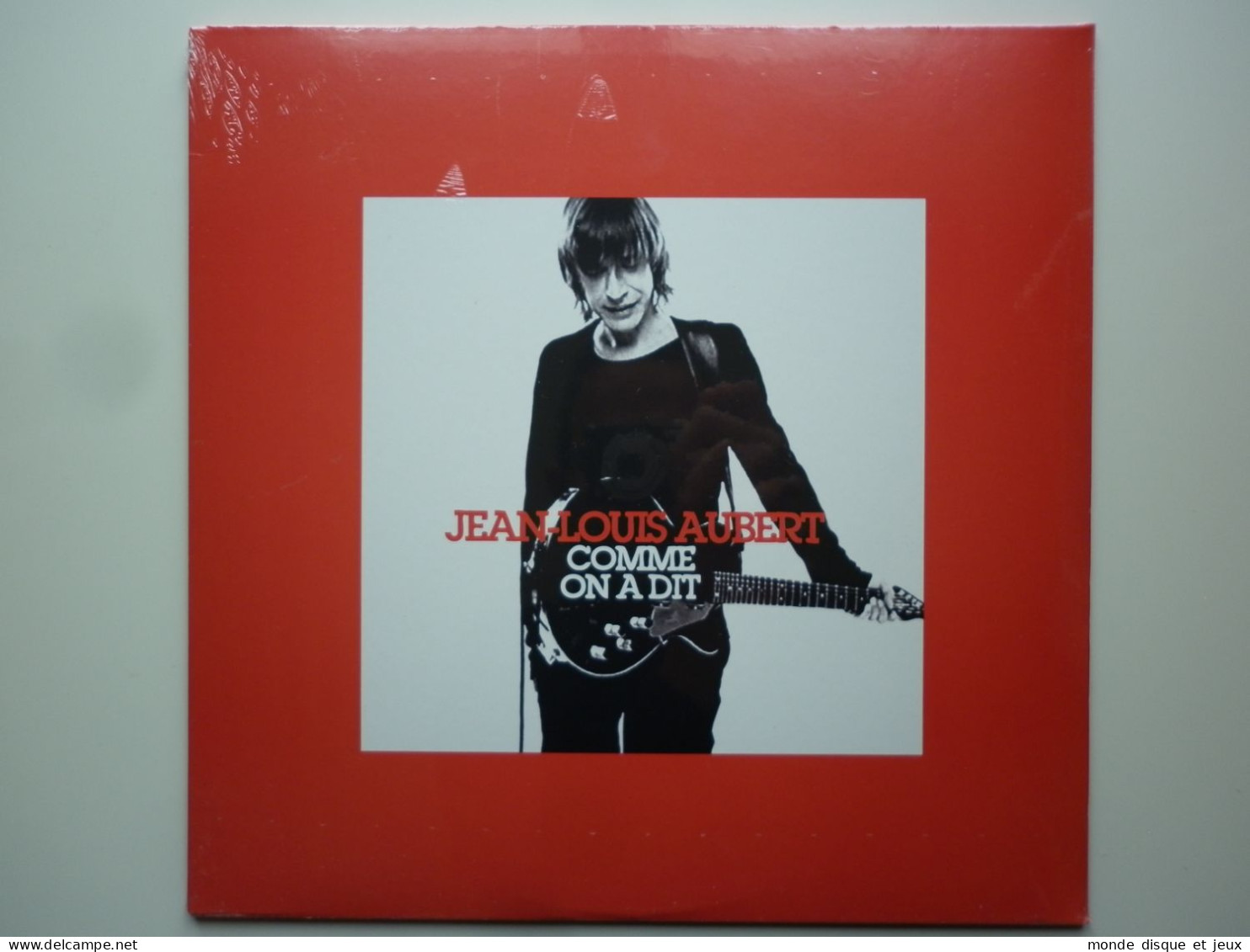 Jean-Louis Aubert Album Double 33Tours Vinyles Comme On A Dit Réédition - Sonstige - Franz. Chansons