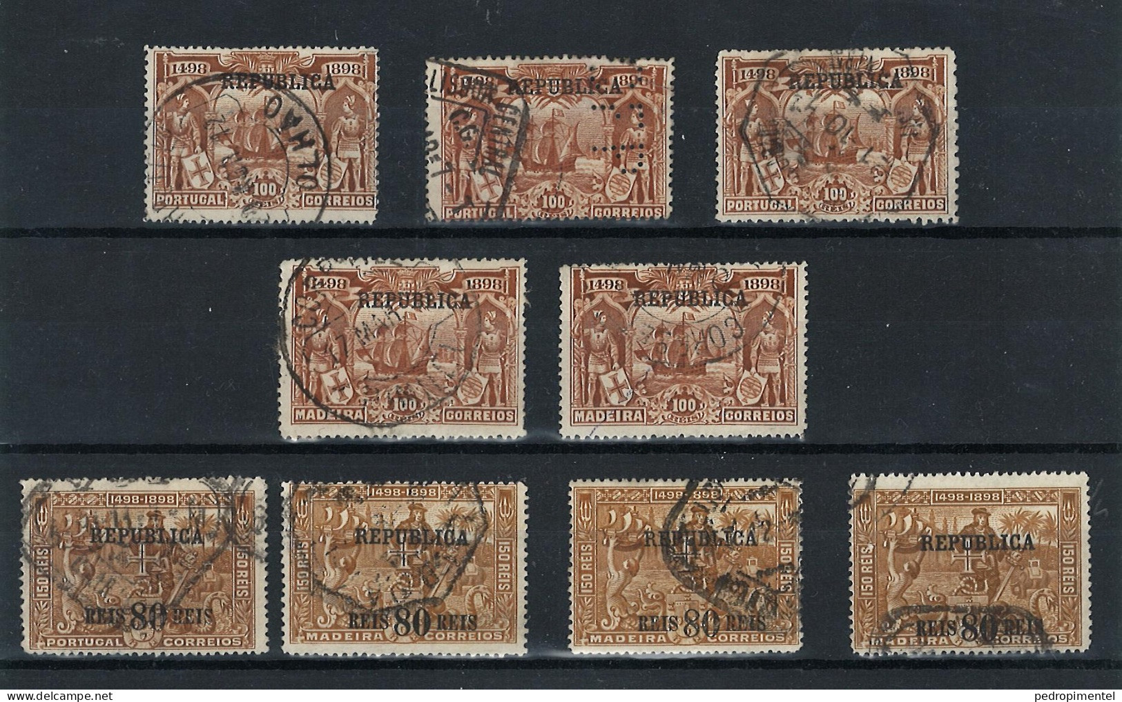 Portugal And Madeira 1911 "Seaway To India" Republica Surcharge Condition Used Mundifil #268 - Used Stamps