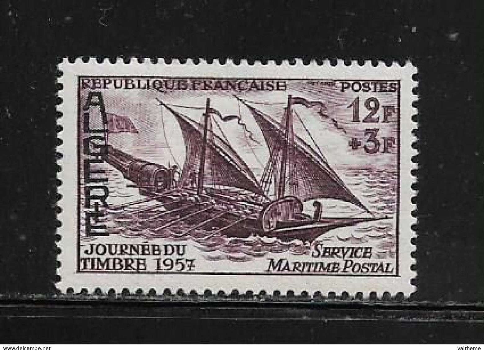 ALGERIE  ( DIV - 525 )   1957   N° YVERT ET TELLIER    N°  342    N* - Unused Stamps