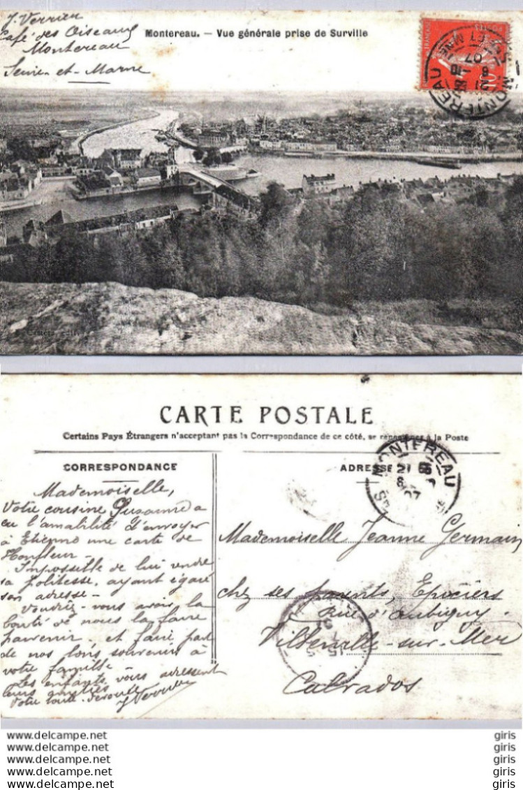 77 - Seine Et Marne - Montereau - Le Château De Forges - Montereau