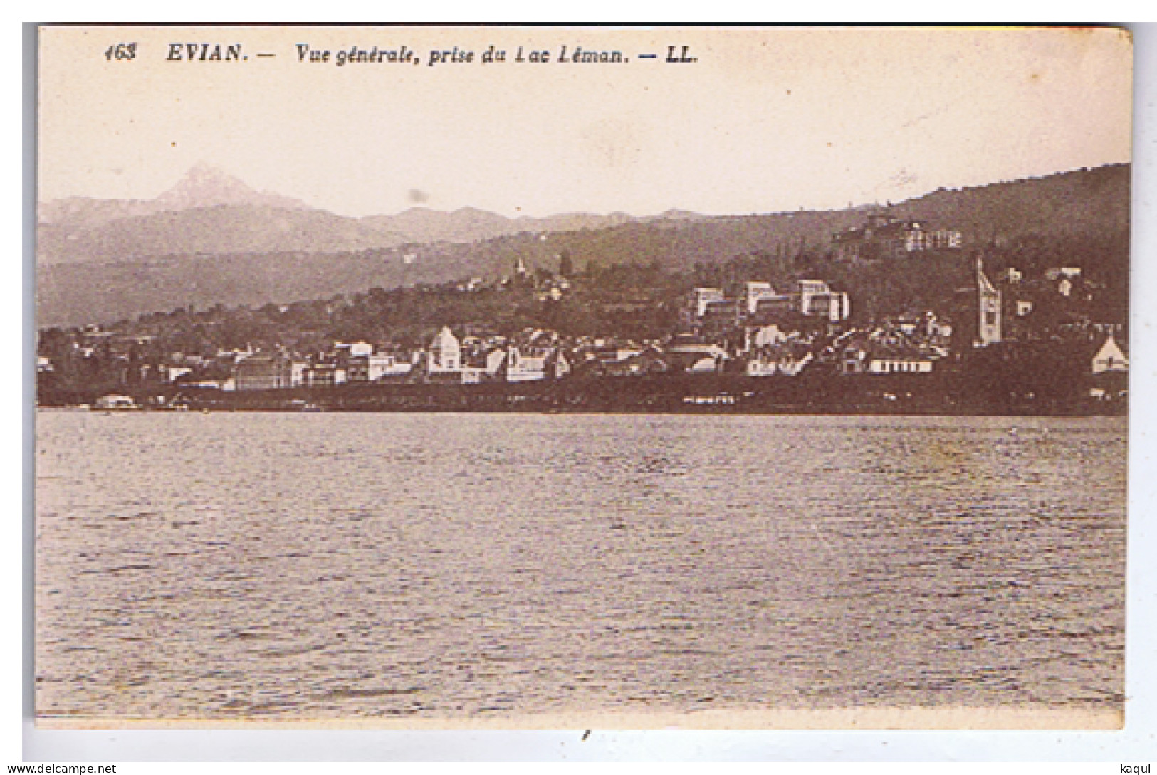 HAUTE-SAVOIE - EVIAN - Vue Générale, Prise Du Lac Léman - LL N° 463 - Evian-les-Bains