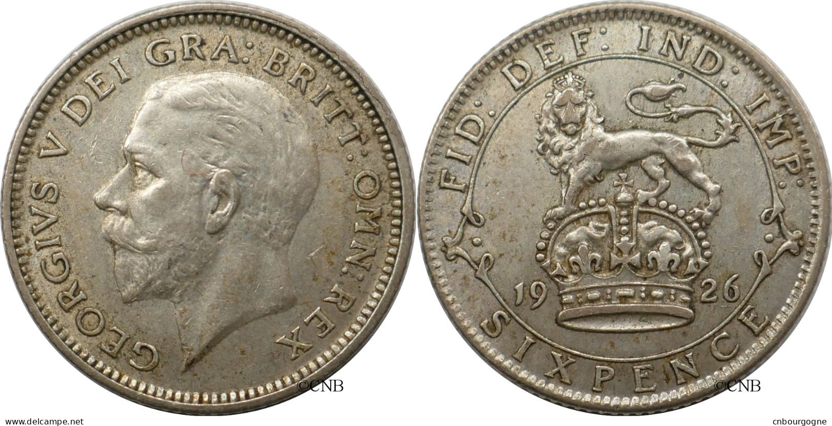 Royaume-Uni - George V - 6 Pence 1926 - SUP/AU55 - Mon6671 - H. 6 Pence