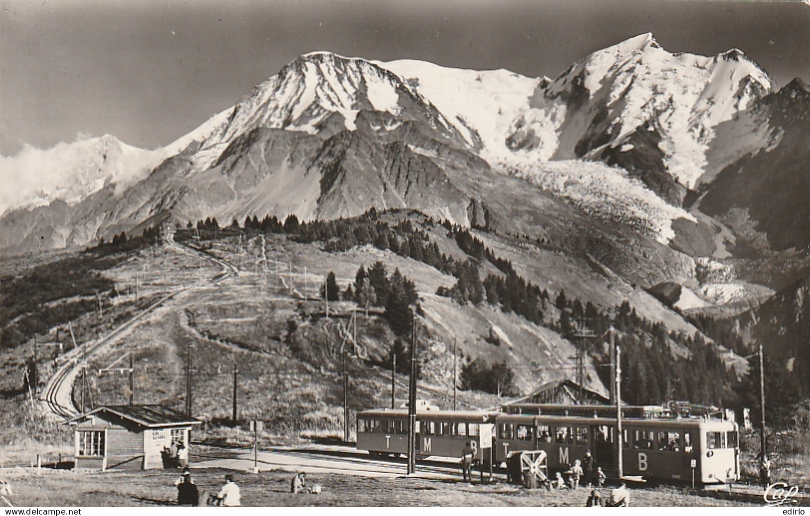 **** 74 *** SAINT GERVAIS LES BAINS - Le T M B Au Col De Voza -- TTB  Timbrée  - Saint-Gervais-les-Bains