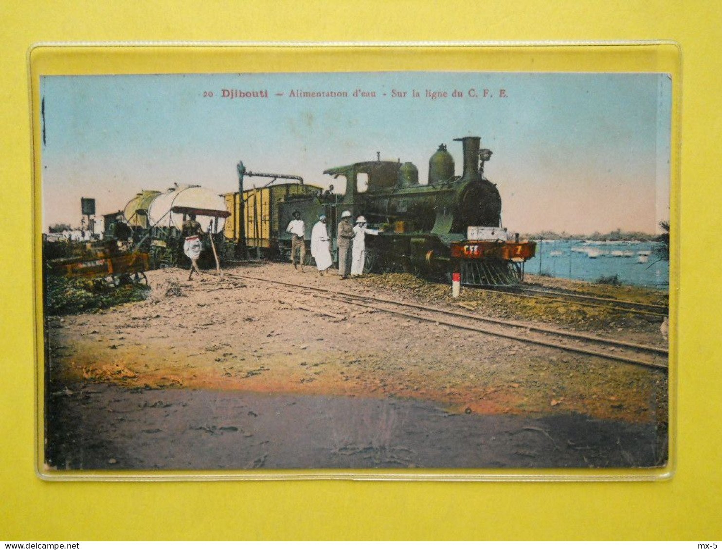 Djibouti ,locomotive Du C F E ,alimentation En Eau - Dschibuti