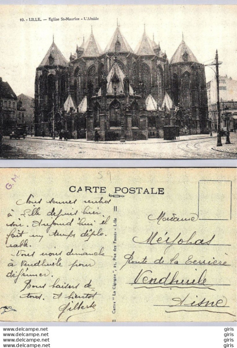 59 - Nord - Lille - Eglise Saint-Maurice - Lille