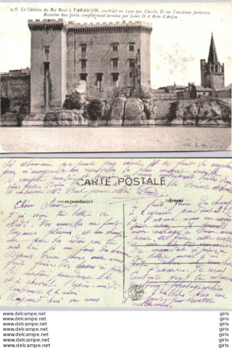 13 - Bouches-du-Rhône - Tarascon - Château Dit Du Roi René - Tarascon