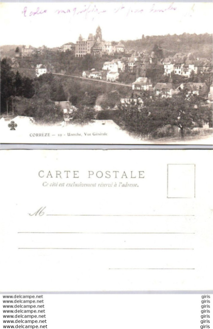 19 - Corrèze - Uzerche - Vue Générale - Uzerche
